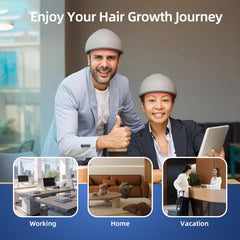 Hair Growth Device scalp stimulation supports follicle activity with red light