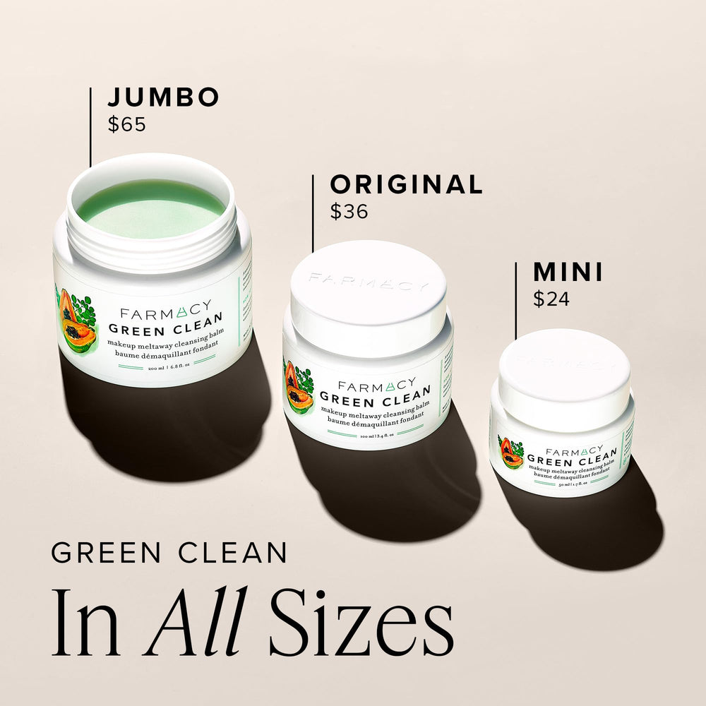 Farmacy Green Clean pairs with cleanser for a double cleanse.