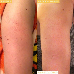 Farmacy Honeymoon Glow Body ingredients label emphasizes AHA, BHA, and hyaluronic acid