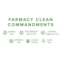 Farmacy Honeymoon Glow Body swirl on skin illustrating a moisturizing texture