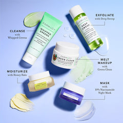 Farmacy overnight mask application scene demonstrating nighttime care