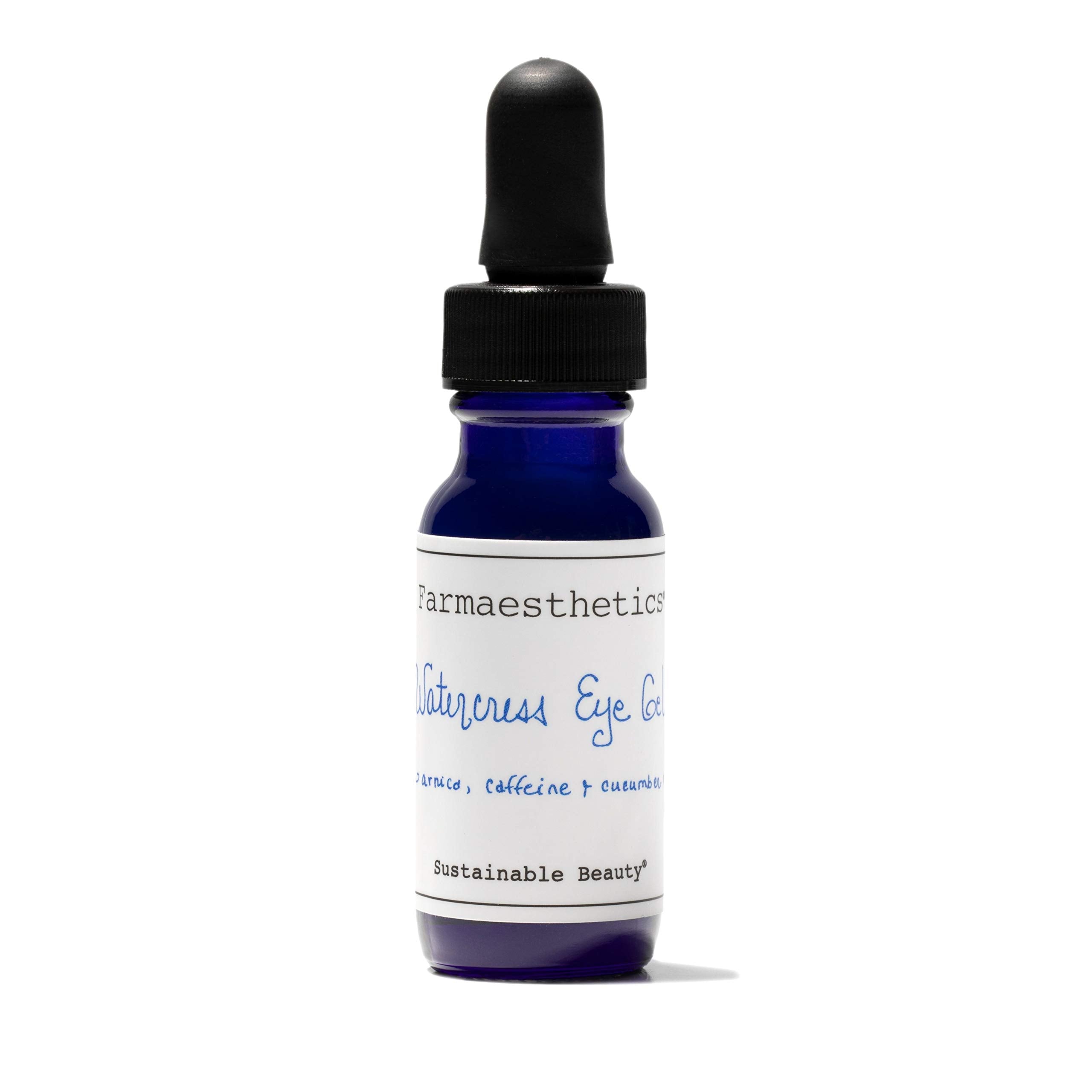 Farmaesthetics Watercress Eye Gel bottle for natural eye care