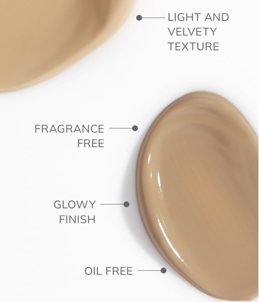 FARMASi Air Glow shows a dewy finish with natural radiance.
