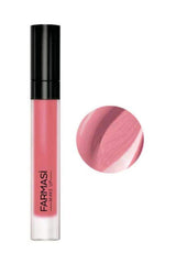 FARMASi Matte Liquid Lipstick mauve pink swatch, transfer-proof color for all-day wear