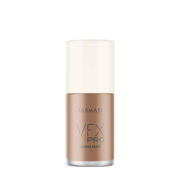 Farmasi VFX Pro Foundation bottle with pump for a smooth, long-lasting, even complexion.