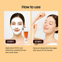 FARMSTAY Ginseng Collagen glow after peel with luminous skin