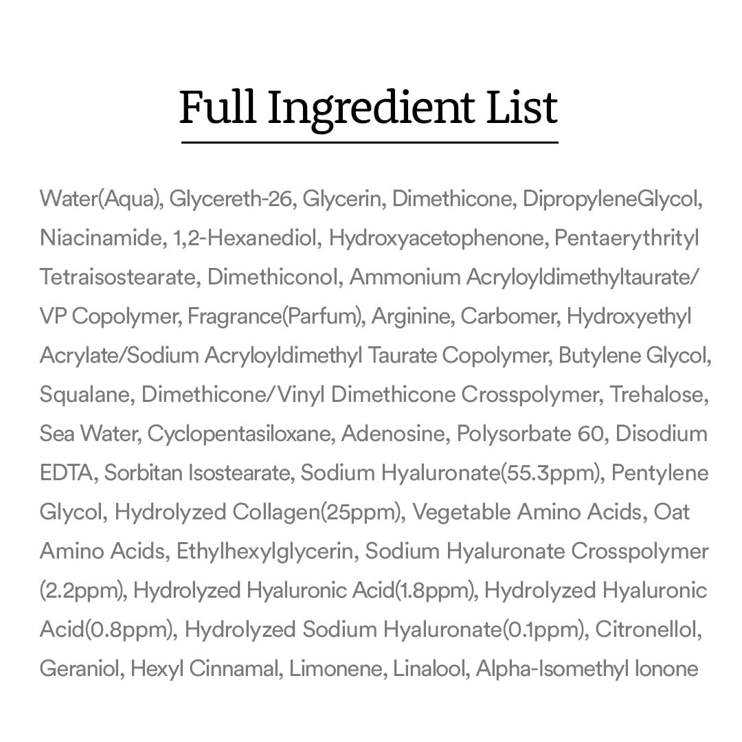 Lightweight, non-greasy formula suitable for all skin types.
