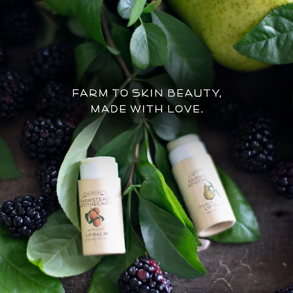 Farmstead Apothecary reusable pouch keeps balms organized and portable.