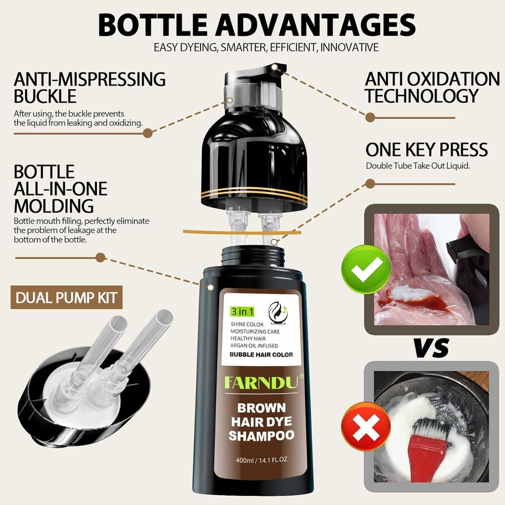 Gentle formula suitable for sensitive scalps and seniors.