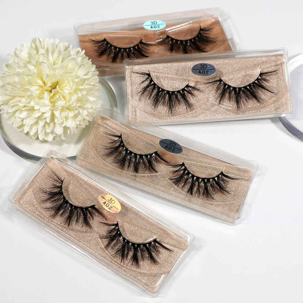 FARRED 3D A02 lashes look voluminous yet natural for daily wear.