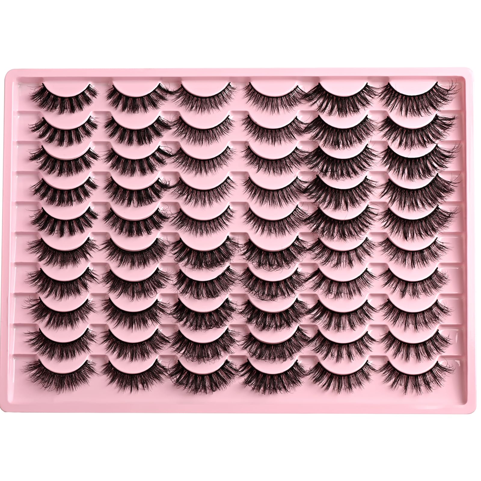 The FARRED Lashes 30-pairs value pack for weeks of daily glam.