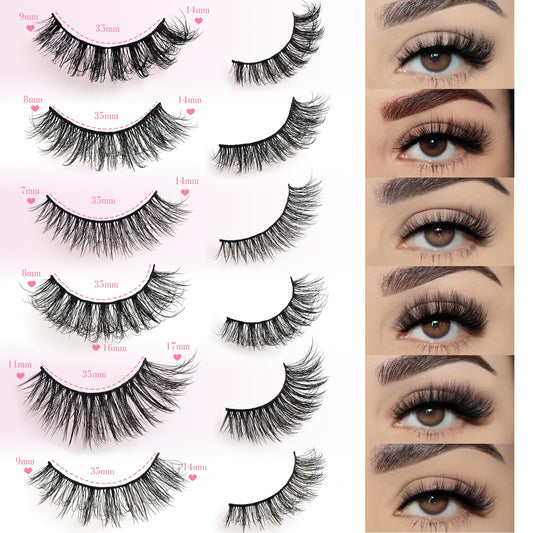 FARRED Lashes cat-eye design elongates eyes with subtle lift.