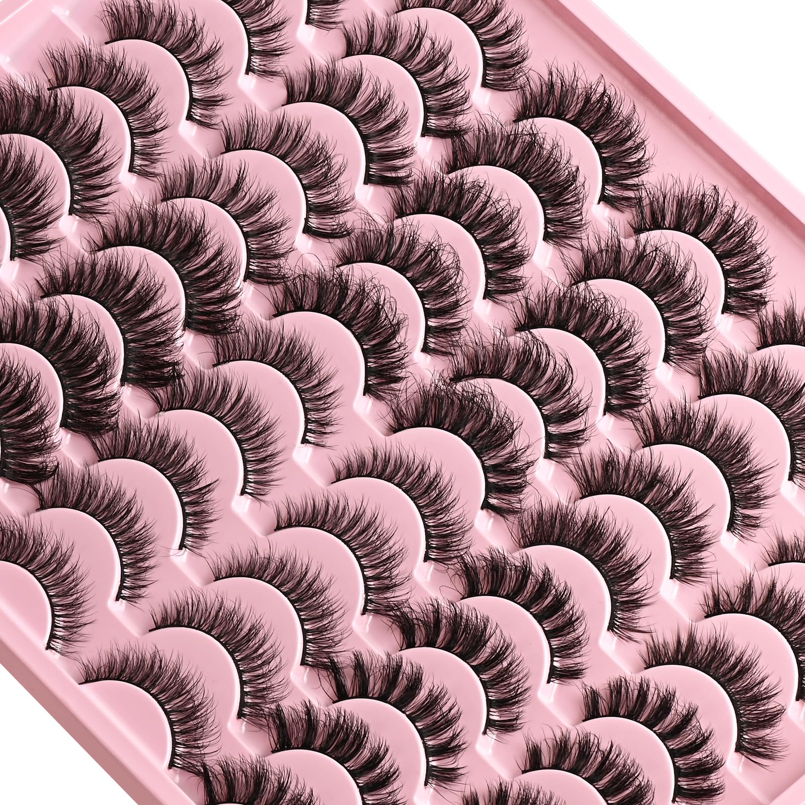 FARRED Lashes are reusable up to seven times with proper care.