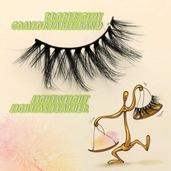 Farred vegan PBT lashes are cruelty-free and lightweight for all-day wear.