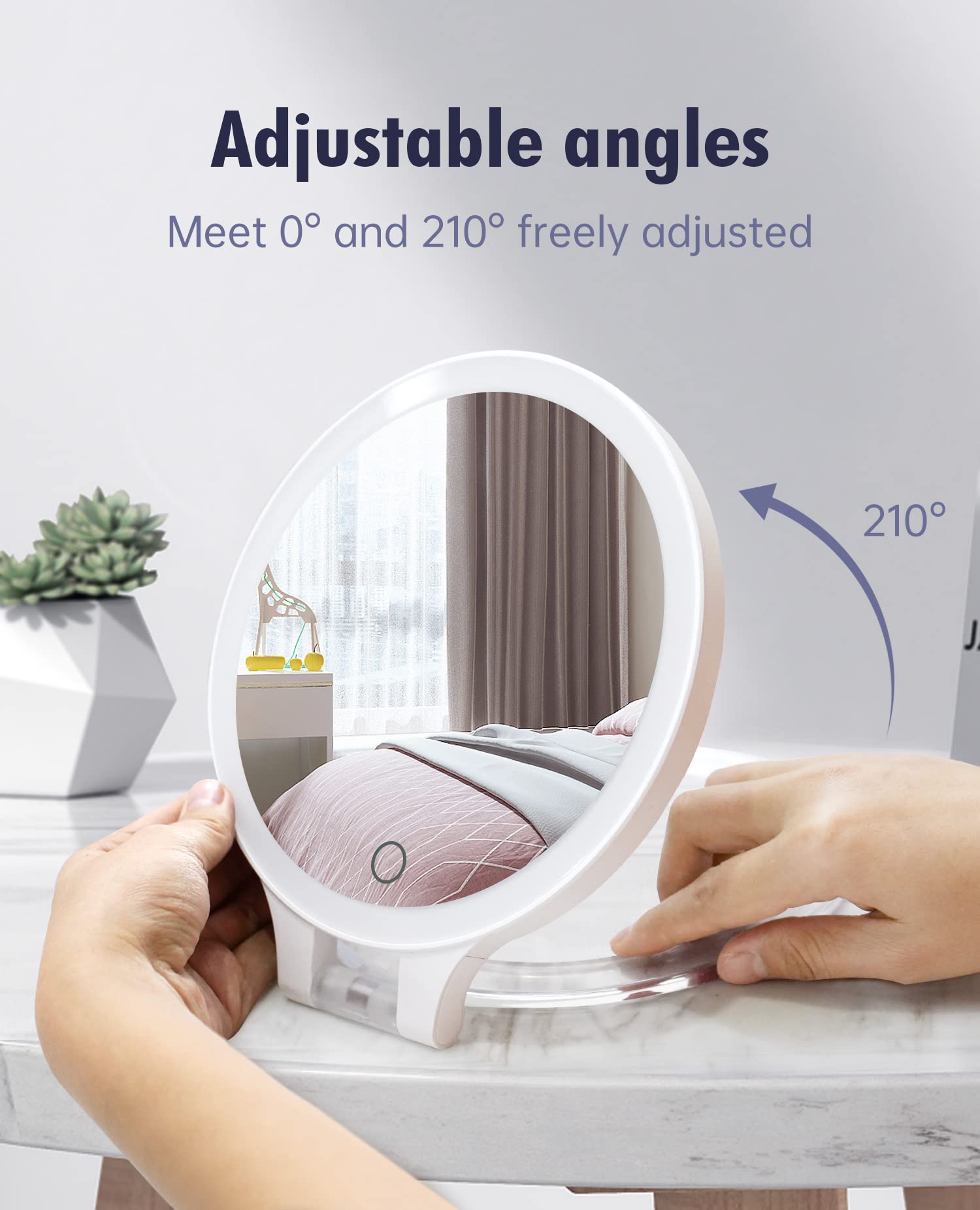 FASCINATE adjustable stand enabling multiple viewing angles