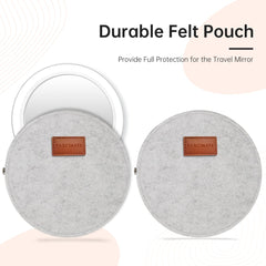FASCINATE LED lighting on mirror for clear visibility in any setting