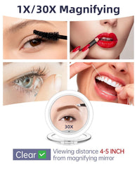 FASCINATE three color modes for accurate skin tone under varied light