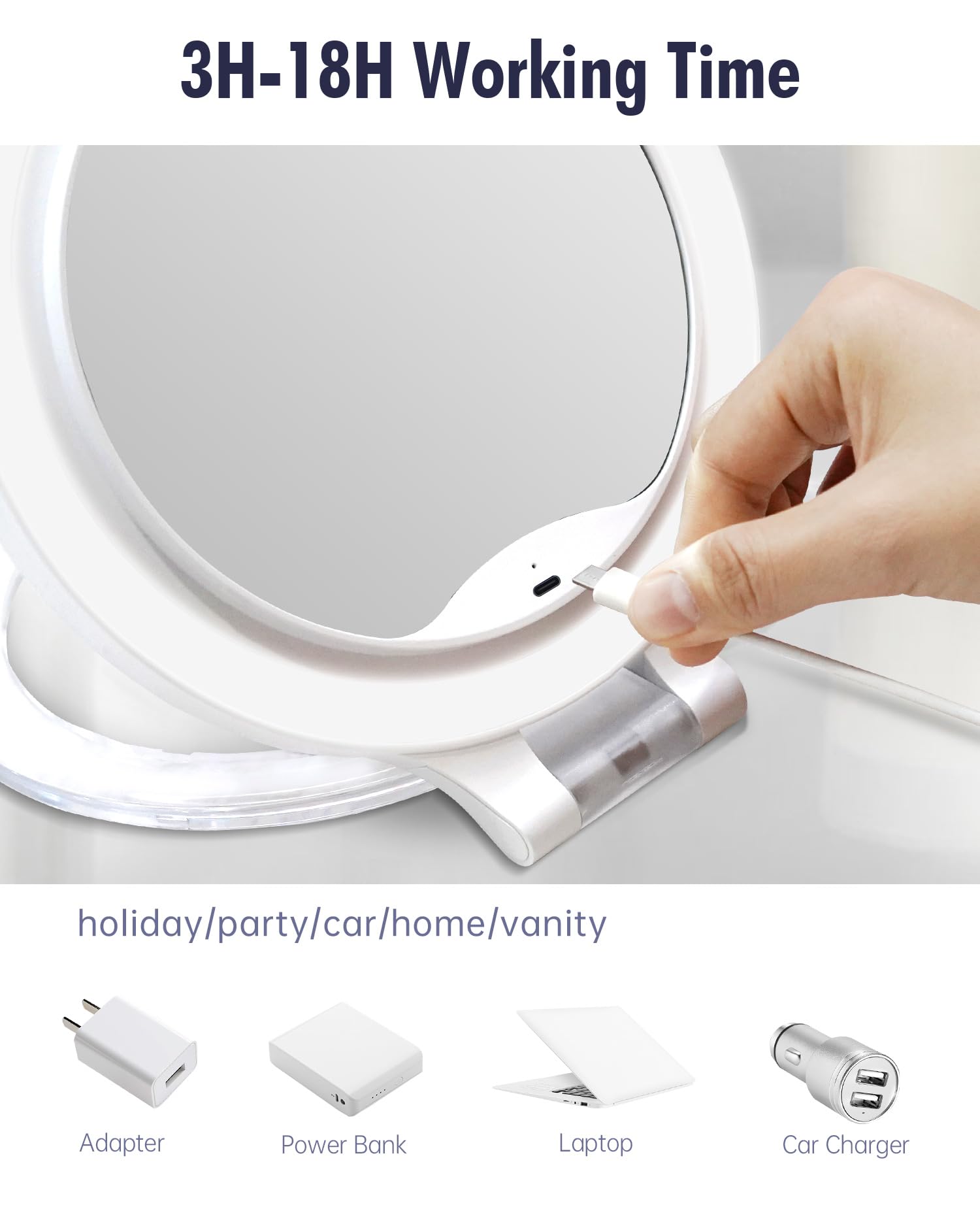 FASCINATE travel protective bag keeps the mirror safe during travel