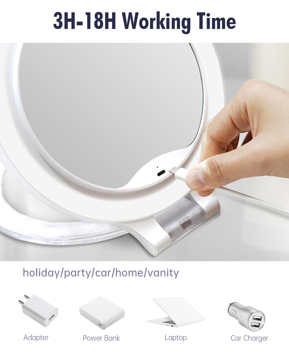 FASCINATE travel protective bag keeps the mirror safe during travel