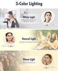 FASCINATE mirror with Type‑C charger for fast power top‑ups