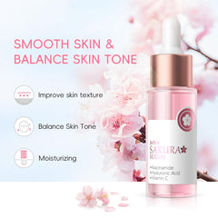 Fashion Base Sakura Essence Cream jar with smooth hydrating texture.