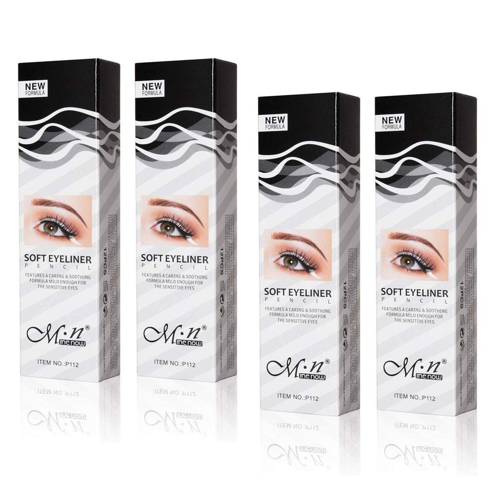 Fashionwu White Eyeliner Pencil closeup shows precise pigment for defined lines