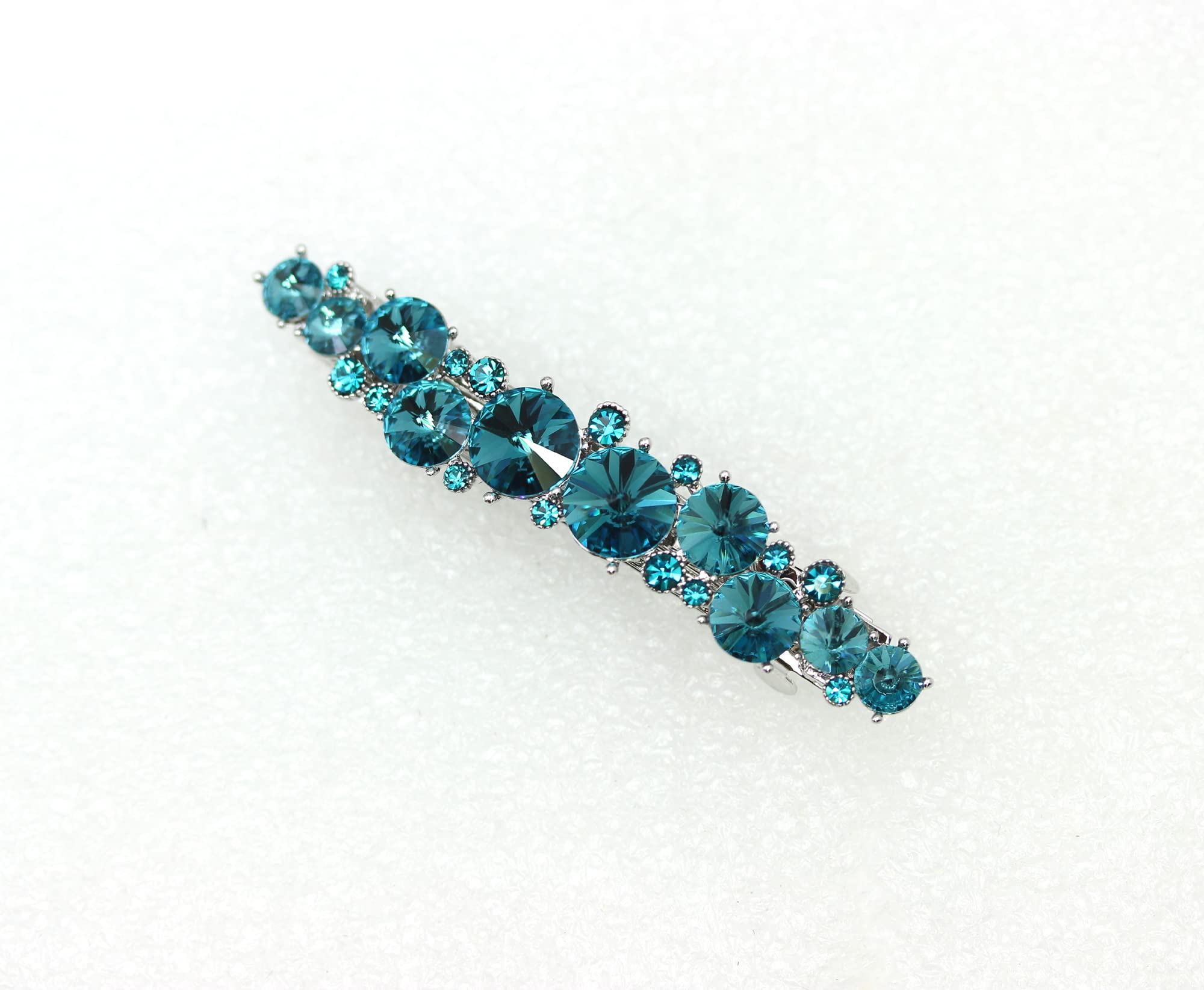 Faship Premium rhinestone hair jewelry clip elevates formal hairstyles