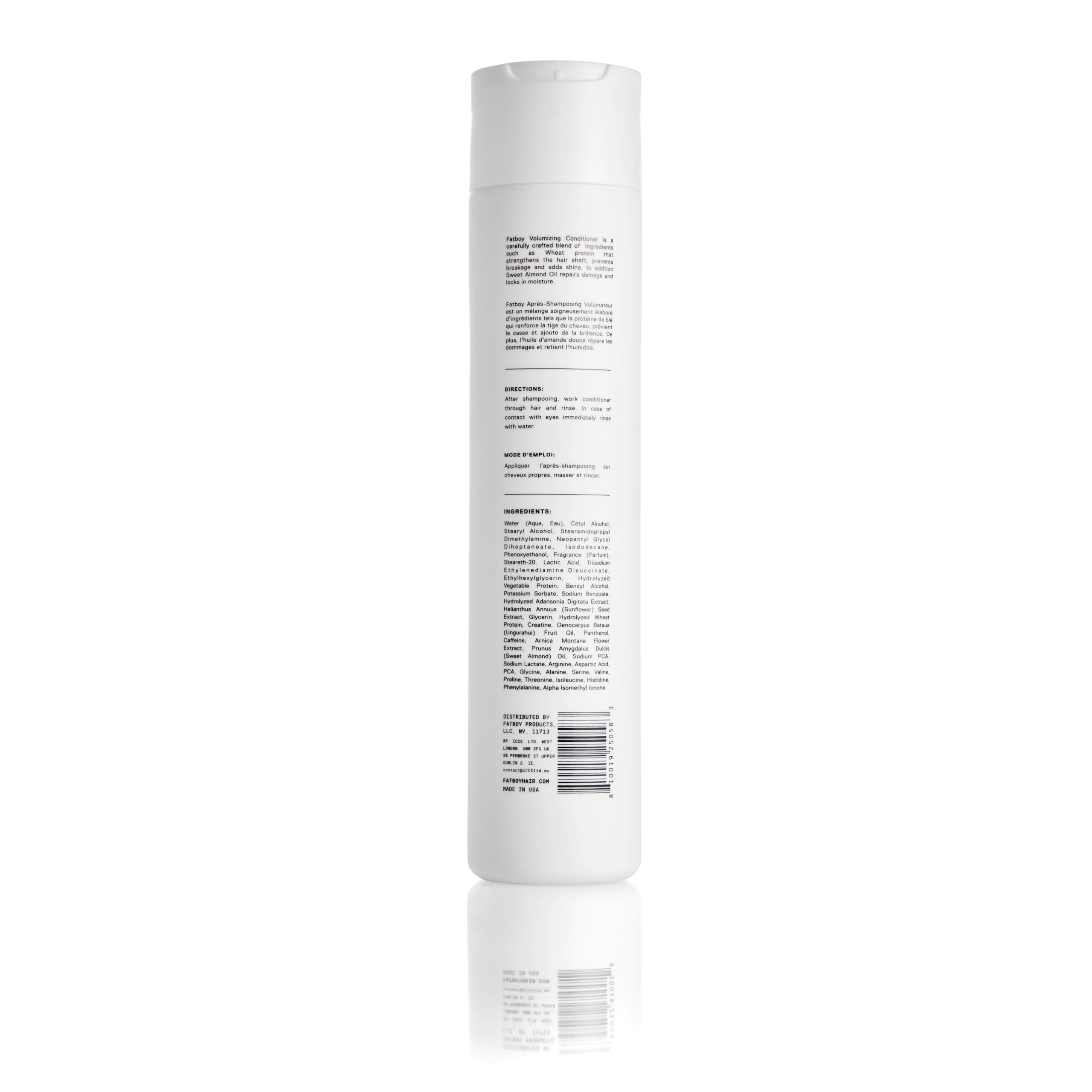 Fatboy Hair pump top for easy daily application.