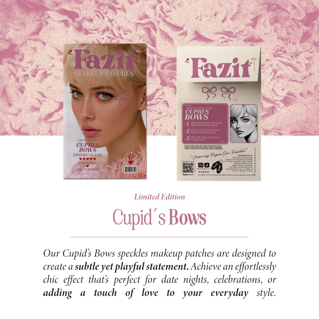 Fazit Cupid's Bow patch long-lasting finish remains chic from morning to night.
