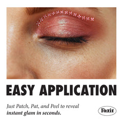 Fazit glitter makeup patches add radiant face sparkle for special occasions.