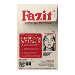 Fazit glow up makeup patches applied on skin for instant glitter.