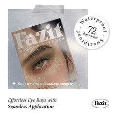 Fazit Glow Up patches with waterproof finish for poolside glamour