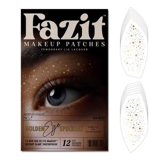 Fazit Golden Eye Speckles patch for quick, radiant eye makeup