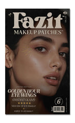 Fazit Golden Hour Eye Speckles patches add radiant glitter for a party-ready eye look