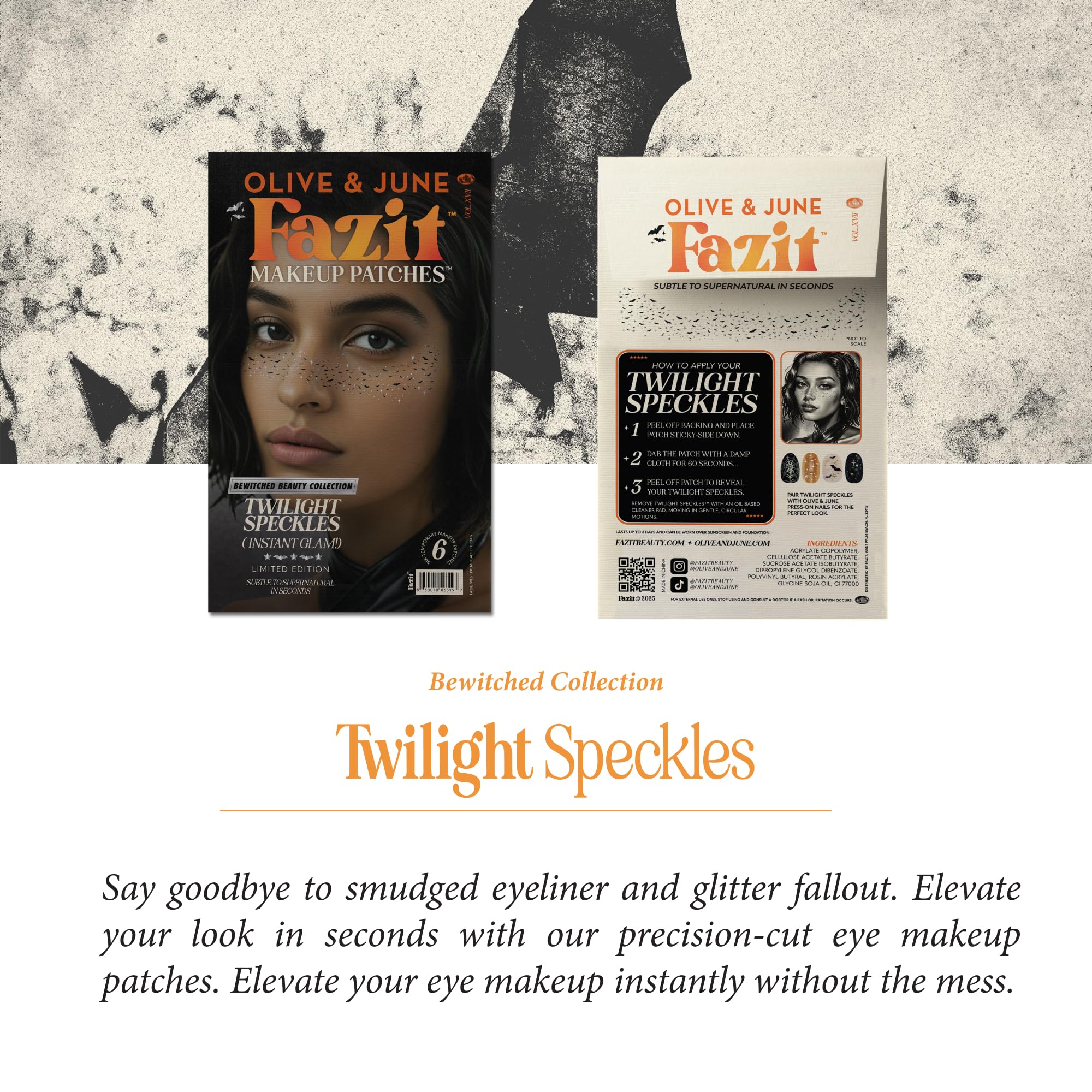 Fazit long-lasting twilight specks keep color vivid from day to night.