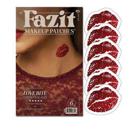 Fazit Love Bite patches ready-to-apply glitter accents on skin.