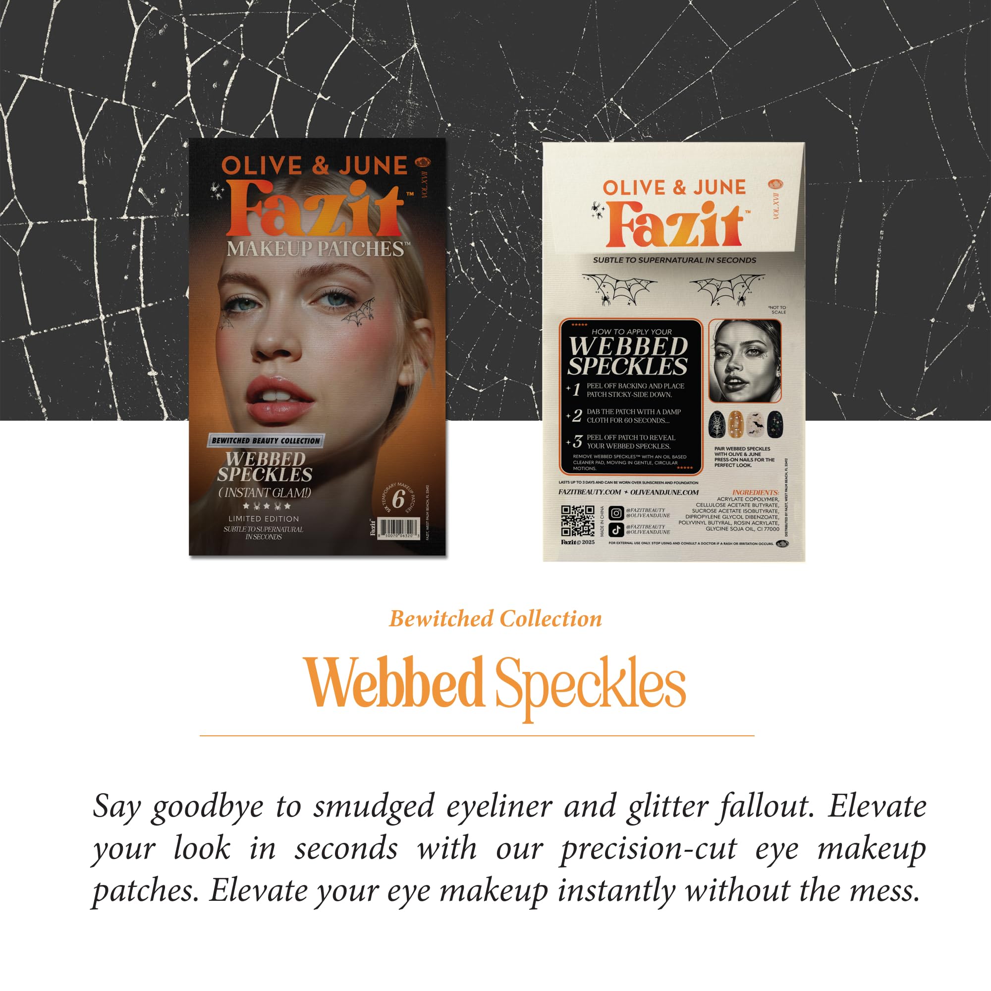 Fazit patches ideal for festivals or Halloween looks to elevate your style.