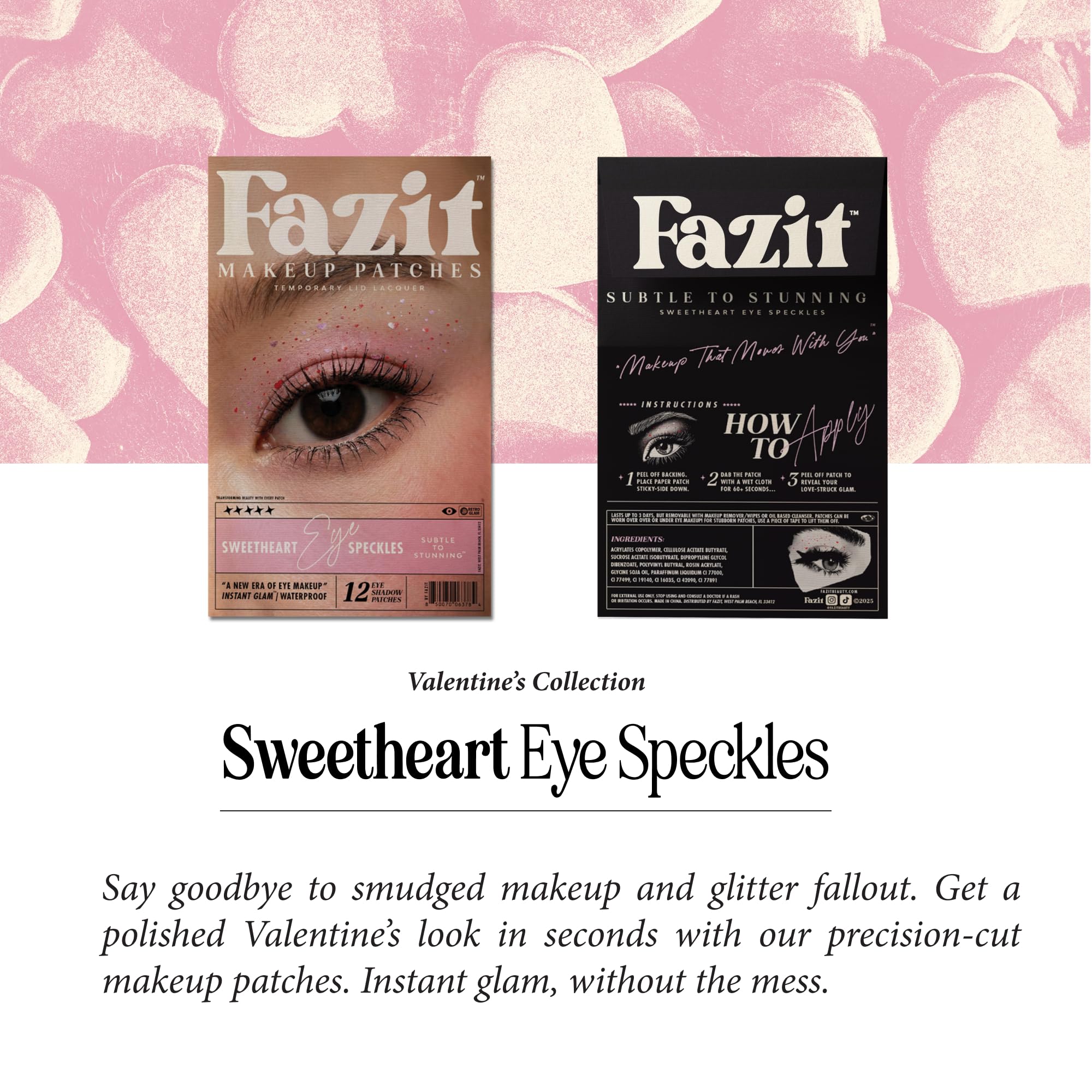 Fazit Makeup Patches Festival-ready sparkle for concerts and parties