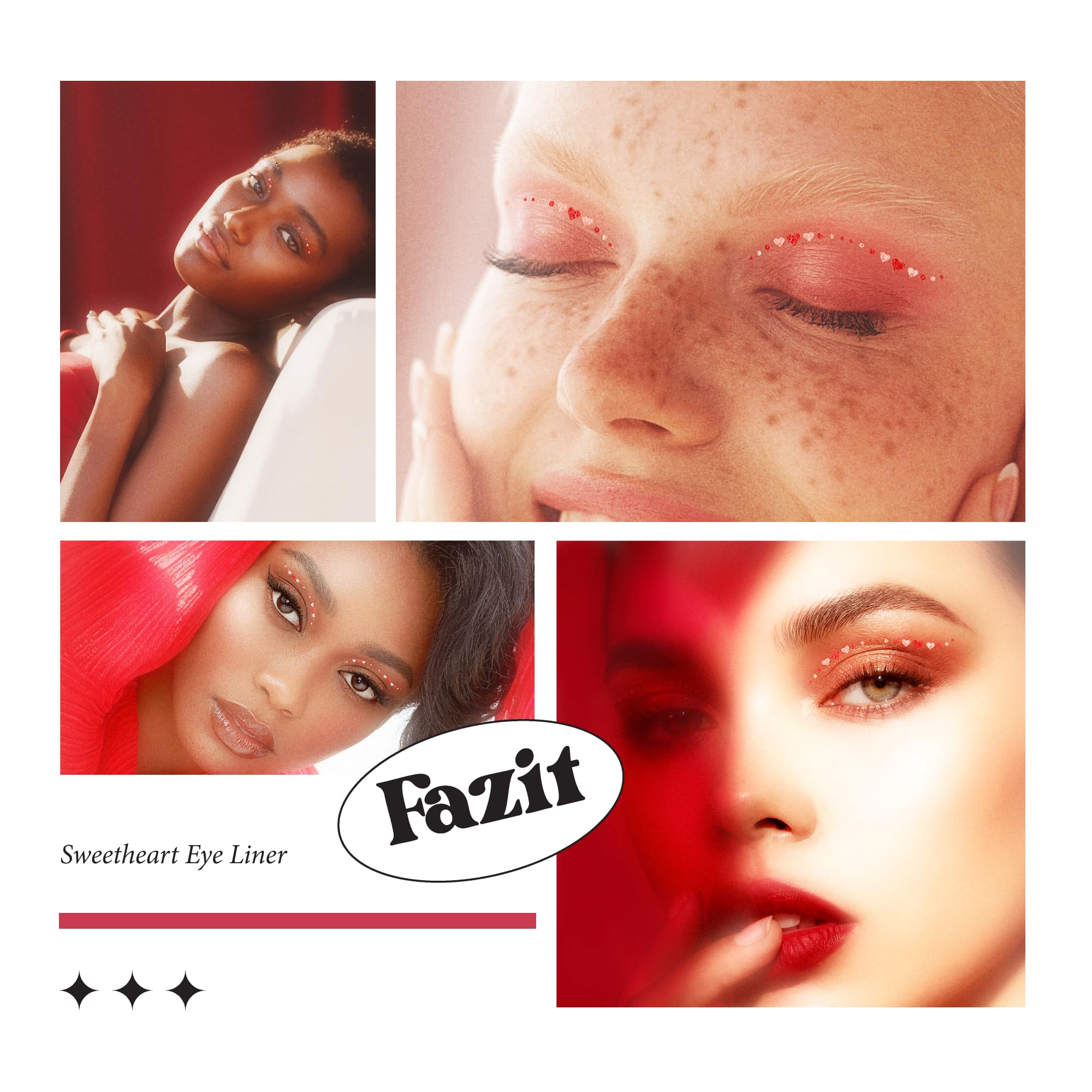 Fazit makeup patches suit festivals, concerts, and everyday glam for creative looks.