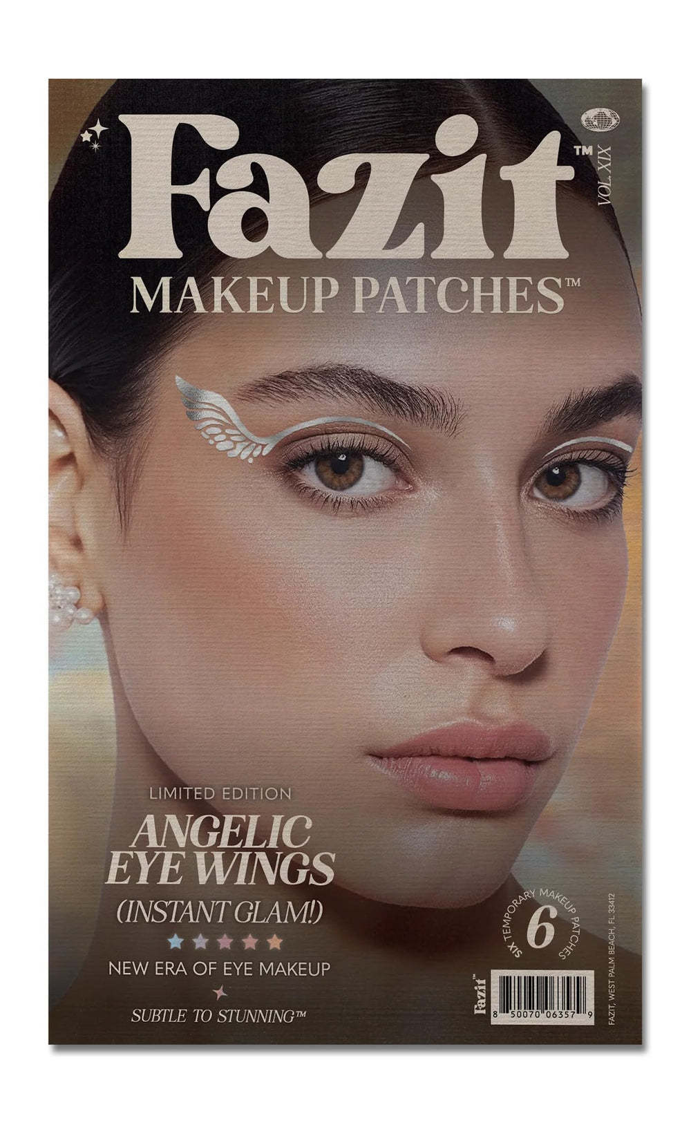 Fazit makeup patches for Halloween angelic eye speckles, long-lasting glitter for party looks