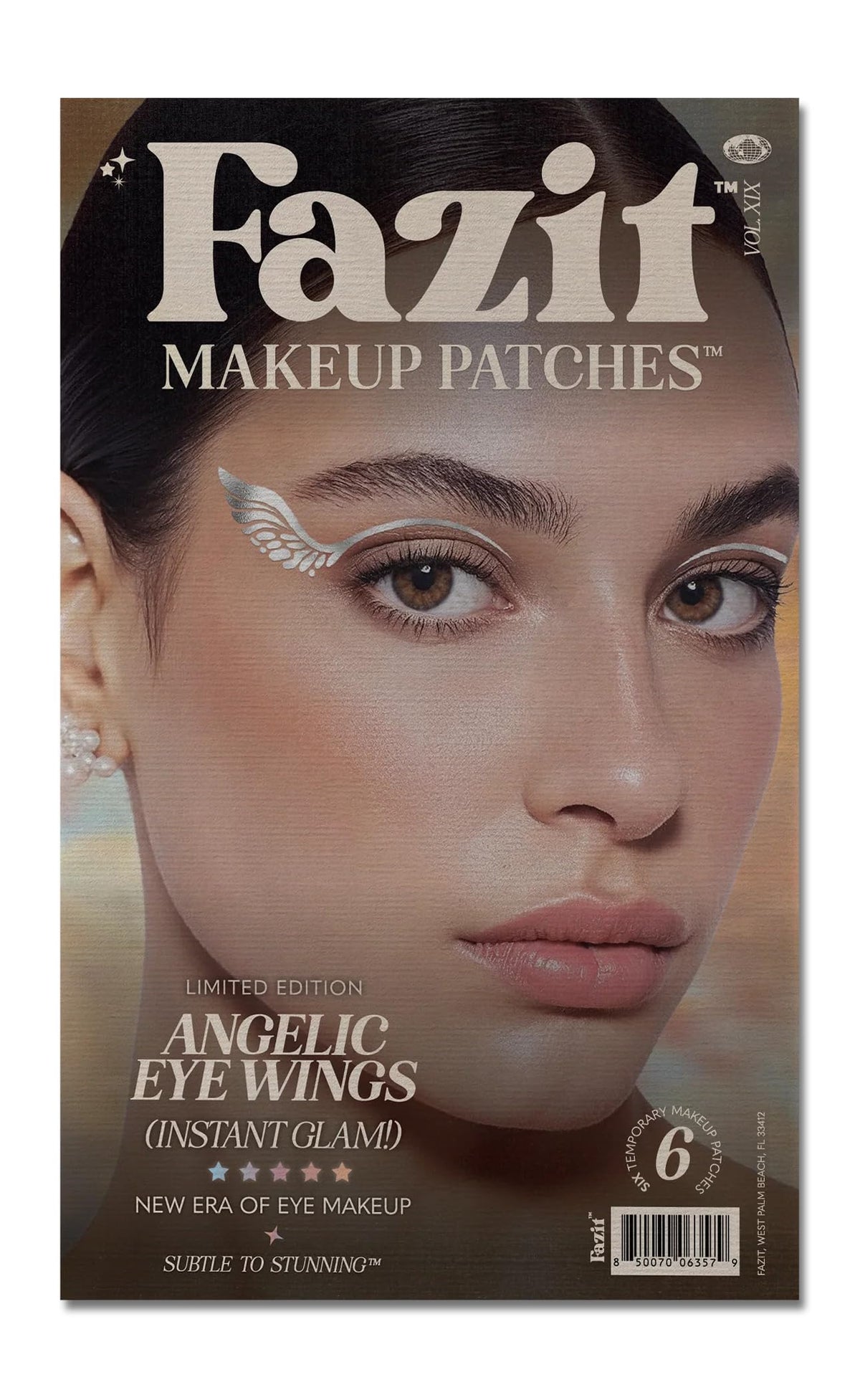 Fazit makeup patches for Halloween angelic eye speckles, long-lasting glitter for party looks