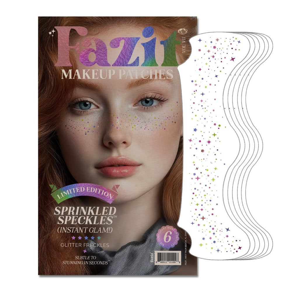 Fazit makeup patches Sprinkled speckles for festive glow