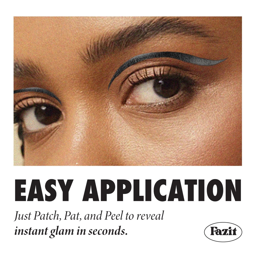 Fazit makeup patches easy application with glamorous results.