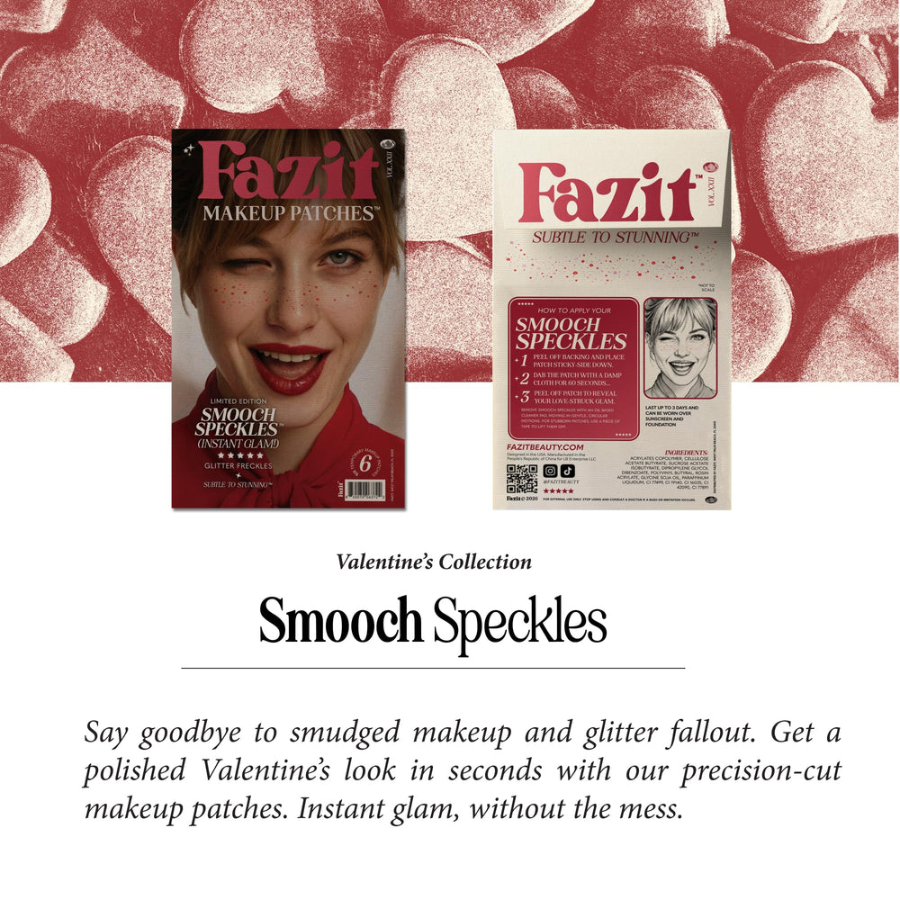 Fazit Smooch Speckles patch night-out look stays vibrant