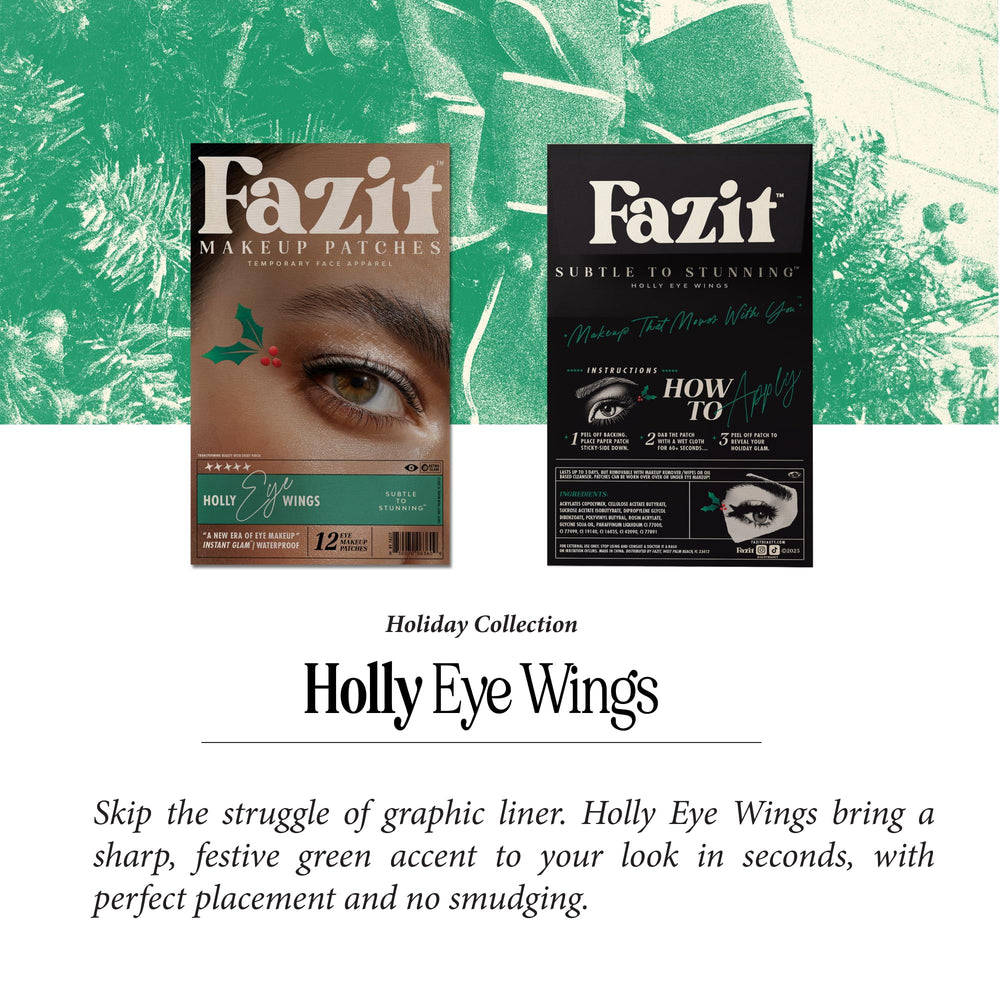 Fazit versatile-use patches for festival, beach, or everyday sparkle.