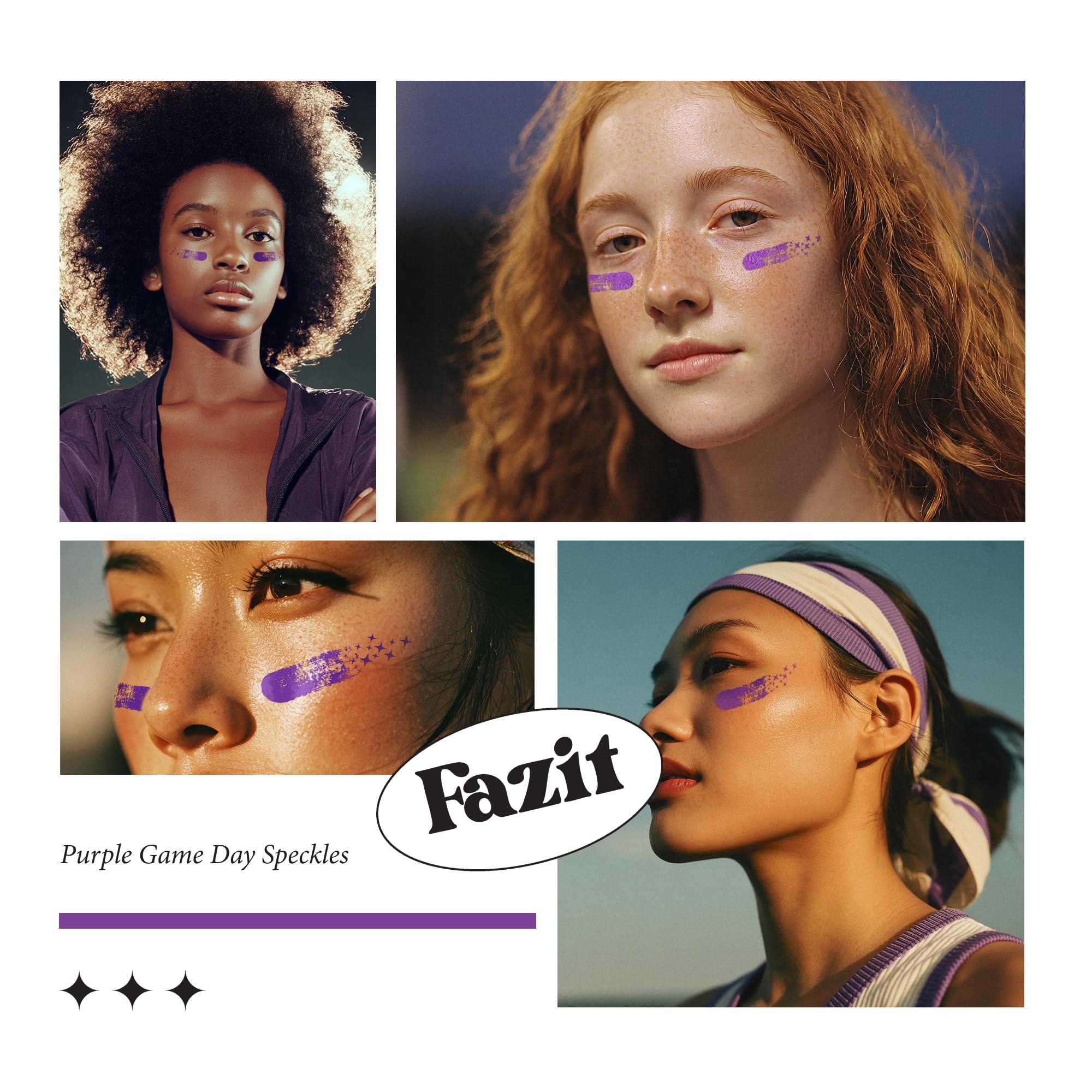 Fazit Versatile use patches suit parties, Halloween, and everyday glam.