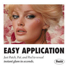 Fazit waterproof makeup patches Cupid's Bow stays vibrant in rain or sweat for hours.