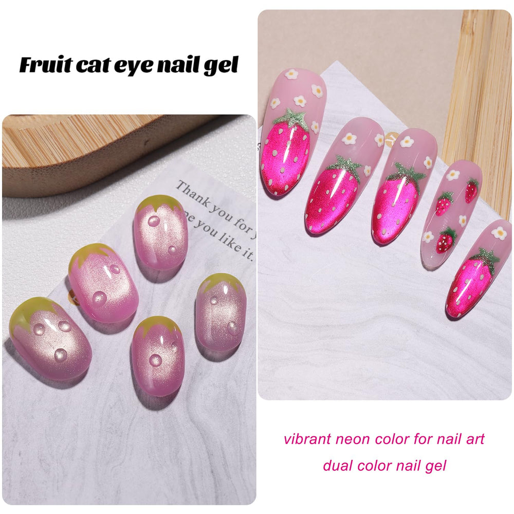 Fcozpjk Cat Eye Gel Polish green for fresh looks.