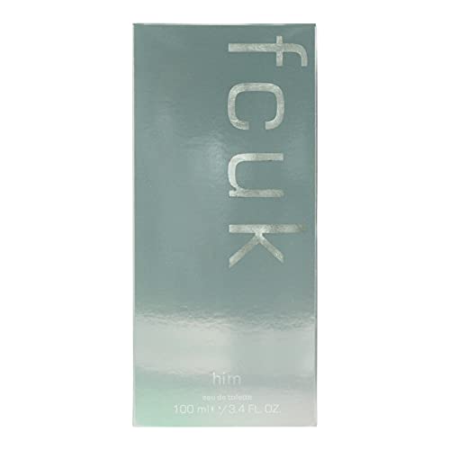 FCUK Him bottle cap—premium finish enhances fragrance perception.