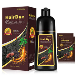 Fedulili wine red hair dye shampoo bottle front view for at-home color